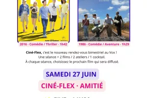 Cinéflex : thématique de l'amitié