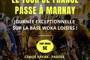 Journée Tour de France à la base Woka
