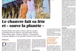 La fête du chanvre à Mézos