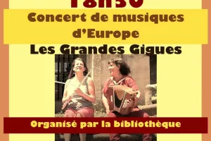 Concert de musiques traditionnelles d'Europe