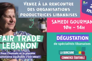 Samedi Gourmand : Solidarité avec notre partenaire du Liban FTL