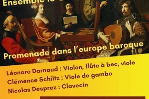 Concert des Volutes: Promenade dans l'Europe baroque (Eglise Saint Antoine)