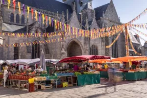 Le marché de Guérande