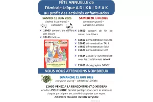 Pique nique de l'Amicale Adixkideak