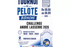 Pelote basque - tournoi de pelote