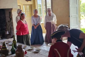 Animations costumées au Château d'Amblie