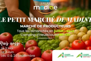 Le Petit Marché de Madine - tous les dimanches de juillet et août 2026
