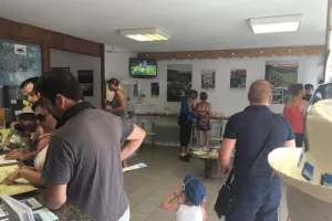 Accueil des vacanciers