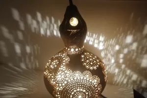 Atelier : Calebasse en lumière