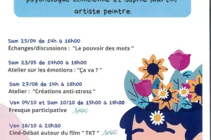 Parlons santé mentale - Atelier "création anti stress" avec Sophie Martin