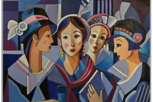 Exposition de peinture de René Esposito