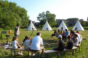 Nuit insolite sous tipi