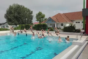 Piscines en fête, nocturne