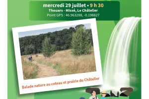 LES ESTIVALES DE LA NATURE : Balade nature dans l'ENS Coteau et prairie du Châtelier
