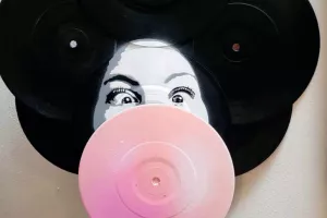 Ateliers street-art sur disques vinyles