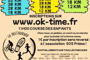 La Pastouraise : VTT, trail, marche