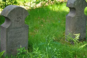 Visite du cimetière mennonite de Salm