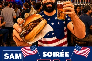 Célébration de la fête nationale américaine (La Banou)