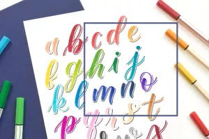 Initiation au Brush lettering