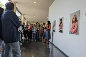 Vernissage de l'exposition de travaux EAC "Eco-typie. Impressions du vivant"