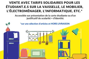 EMMAÜS Brive : Vente solidaire etudiants