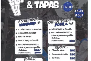 Brasero et tapas au Globe pour les Fêtes de Soustons