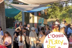 L'Oasis de l'Estey au parc de Mussonville ☀️🌴