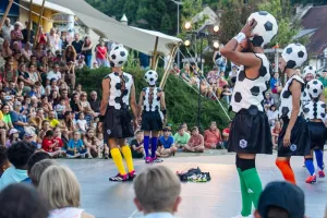 Spectacle - GOAL fantaisie pour passement de jambes