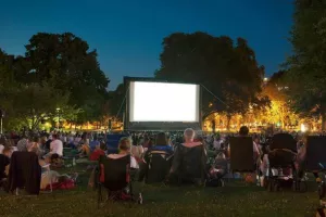 Cinéma en plein air