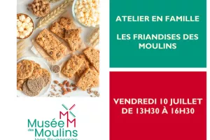 Atelier en famille : les friandises des moulins