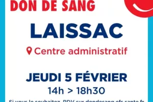 Don du sang à Laissac