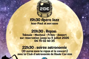 Soirée concert astronomie