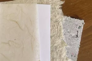 OPEN ÉCOMUSÉE | Atelier de fabrication de papier avec Mathieu