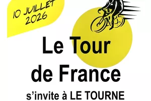Le tour de france s'invite à Le Tourne