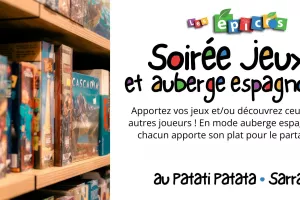 Soirée jeux - Auberge espagnole