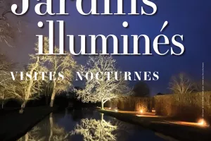 Jardins illuminés : visite nocturne