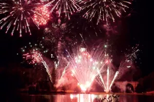 Spectacle pyrotechnique du 14 juillet