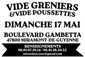 Vide-greniers et vide-poussettes