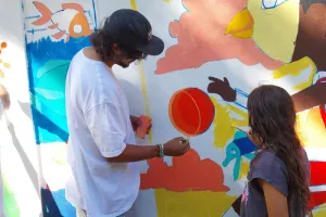Chantier Fresque participative