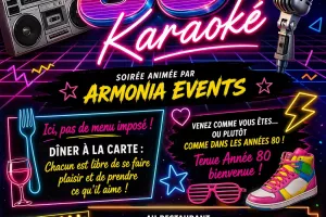 Soirée année 80 et karaoké