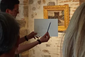 Atelier dessin dans les collections permanentes du musée