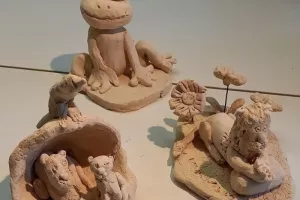 STAGE SCULPTURE TERRE pour enfants - samedi 22 août matin
