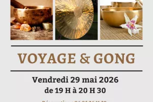 Voyage Sonore & Bain de Gong à Béziers
