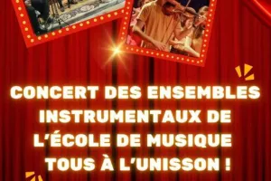 Concert - ensembles instrumentaux de l’école de musique