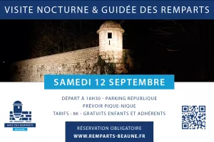 Visite guidée nocturne des remparts
