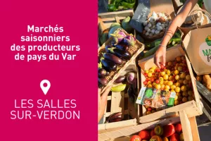 83 - Marchés des Producteurs de Pays des SALLES-SUR-VERDON