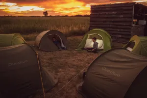Bivouac à Terres d'Oiseaux