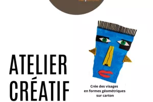 Atelier créatif : visages en carton