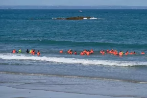 Marche aquatique côtière