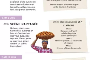 Dîner Voyage et Scène Partagée